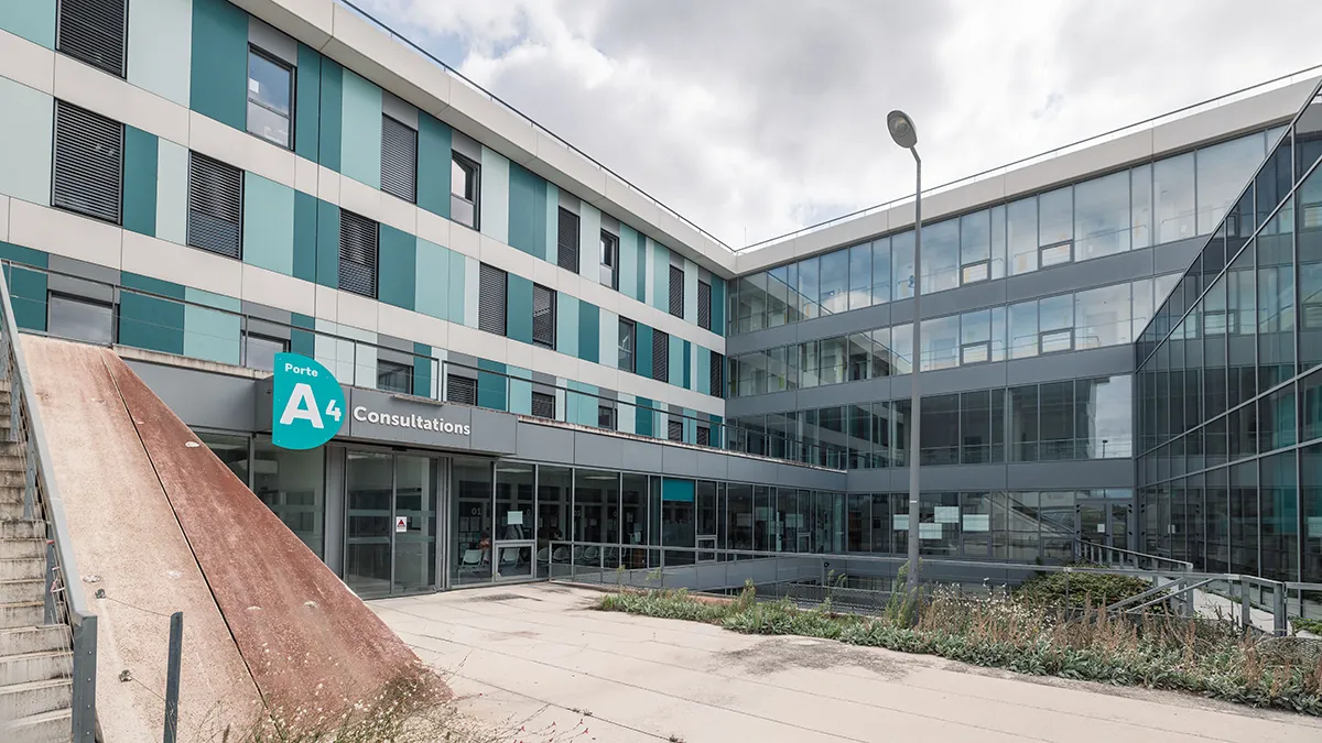 Centre Hospitalier de Carcassonne — entrée Porte A4 Consultations