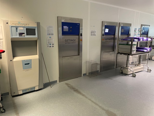 stérilisation du matériel du Centre Hospitalier de Carcassonne